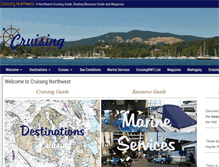 Tablet Screenshot of cruisingnw.com